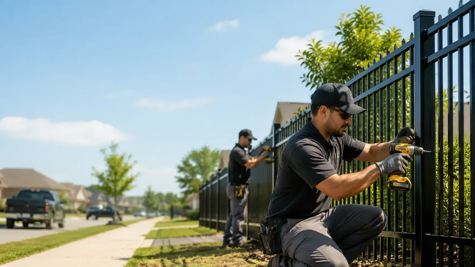 Metal Fence Installation in Glen Saint Mary, FL